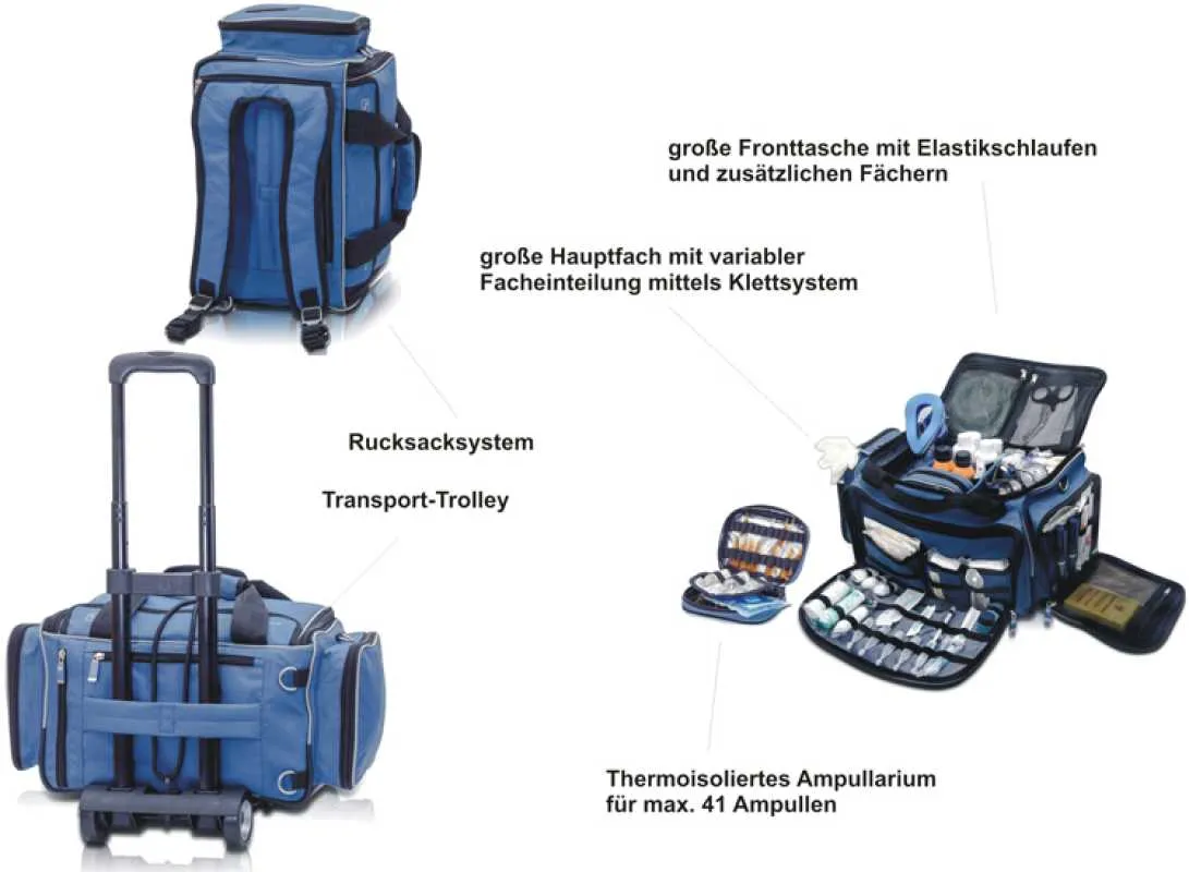 EliteBags Medic's Softbag-Arzttasche